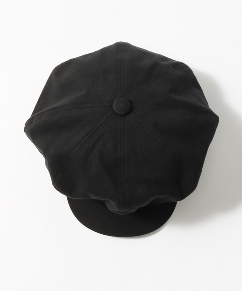 The DUFFER of ST.GEORGE（ザダファーオブセントジョージ）の「【The DUFFER N NEPHEWS】GIRVAN ベイカーハット（キャスケット・メンズ・ブラック・FREE）」の5枚目の写真