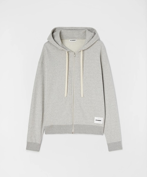 JIL SANDER(ジルサンダー)の「ZIPPED HOODIE(パーカー・メンズ・グレー/ブラック/ブラウン系/ダークネイビー・M/S)」の12枚目の写真