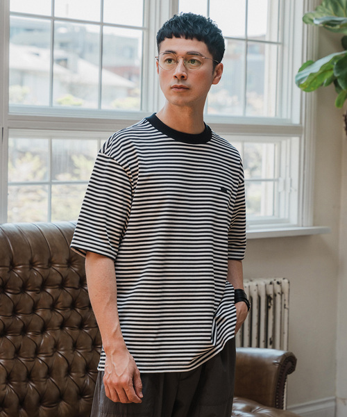 ラコステ EDIFICE別注ボーダーTシャツ LACOSTE (ラコステ) 別注 ボーダーTシャツ | エディフィス