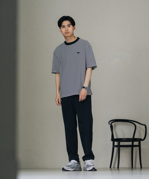 LACOSTE（ラコステ）の「LACOSTE (ラコステ) 別注 ボーダーT