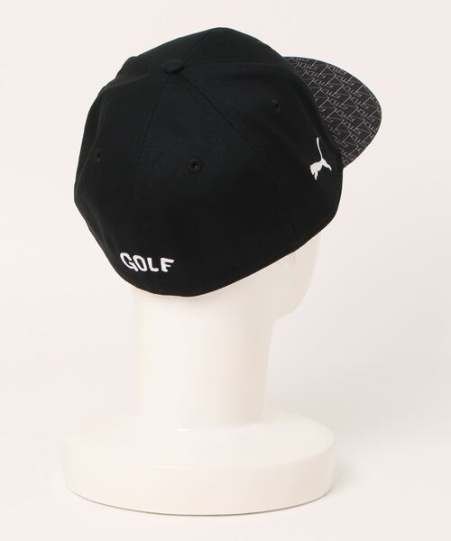 PUMA（プーマ）の「PUMA プーマ メンズ ゴルフ ブリム グラフィック Pロゴ キャップ（キャップ・メンズ・ホワイト/アッシュ/ブラック・フリー）」の7枚目の写真