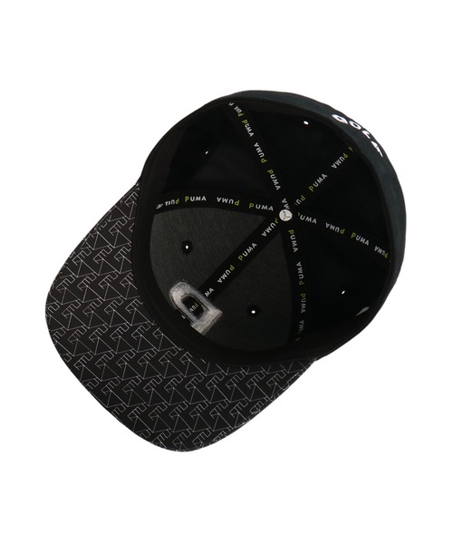 PUMA（プーマ）の「PUMA プーマ メンズ ゴルフ ブリム グラフィック Pロゴ キャップ（キャップ・メンズ・ホワイト/アッシュ/ブラック・フリー）」の5枚目の写真