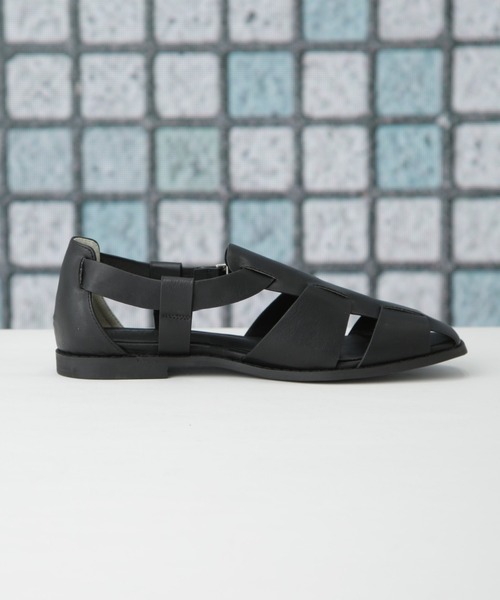 NANO universe(ナノユニバース)の「グルカサンダル(サンダル・レディース・ブラック/ホワイト・36/37/38)」の7枚目の写真