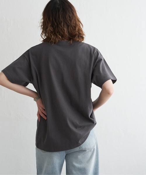 セール】コットン100％ 箔プリントTシャツ（Tシャツ/カットソー