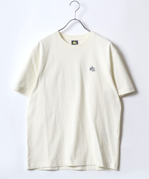 LOGOS(ロゴス)の「LOGOS/ロゴス キャンプギア フロント バックプリント半袖Tシャツ レディース メンズ(Tシャツ/カットソー・メンズ・グレー/アイボリー/カーキ/ネイビー/チャコール/ホワイト・M/L/LL)」の7枚目の写真