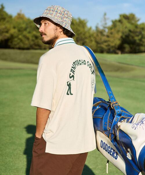 URBAN RESEARCH Sonny Label(アーバンリサーチサニーレーベル)の「OOPS×RYUAMBEコラボポロTシャツ(Tシャツ/カットソー・メンズ・オフホワイト/ブラック/ベージュ・MEDIUM/LARGE)」の3枚目の写真