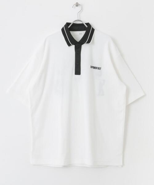 URBAN RESEARCH Sonny Label(アーバンリサーチサニーレーベル)の「OOPS×RYUAMBEコラボポロTシャツ(Tシャツ/カットソー・メンズ・オフホワイト/ブラック/ベージュ・MEDIUM/LARGE)」の11枚目の写真