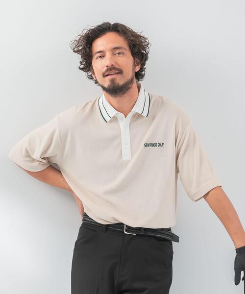 URBAN RESEARCH Sonny Label(アーバンリサーチサニーレーベル)の「OOPS×RYUAMBEコラボポロTシャツ(Tシャツ/カットソー・メンズ・オフホワイト/ブラック/ベージュ・MEDIUM/LARGE)」の16枚目の写真