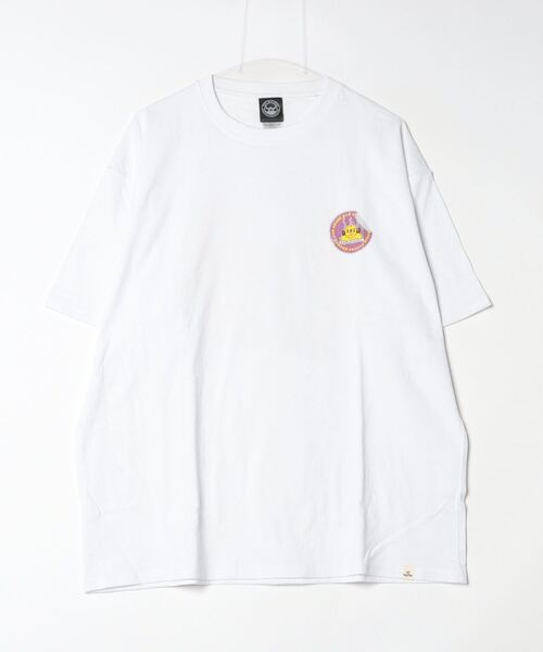 TOY　MACHINE（トイ　マシーン）の「【ムラサキスポーツ限定】TOY MACHINE/トイマシーン メンズ 半袖 Tシャツ バックプリント MTMSEST12（Tシャツ/カットソー・メンズ・ホワイト/ブラック・XL/L/M）」の14枚目の写真