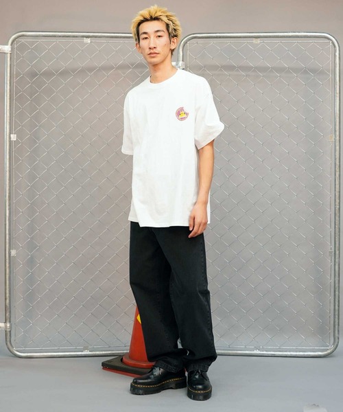 TOY　MACHINE（トイ　マシーン）の「【ムラサキスポーツ限定】TOY MACHINE/トイマシーン メンズ 半袖 Tシャツ バックプリント MTMSEST12（Tシャツ/カットソー・メンズ・ホワイト/ブラック・XL/L/M）」の6枚目の写真