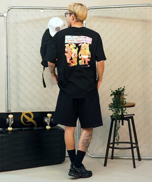 TOY　MACHINE（トイ　マシーン）の「【ムラサキスポーツ限定】TOY MACHINE/トイマシーン メンズ 半袖 Tシャツ バックプリント MTMSEST12（Tシャツ/カットソー・メンズ・ホワイト/ブラック・XL/L/M）」の11枚目の写真