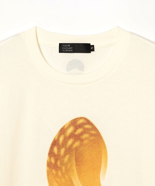 TOKYO CULTUART by BEAMS(トウキョウカルチャートバイビームス)の「【UNISEX】矢野恵司 / 鹿 Tee shirt(Tシャツ/カットソー・メンズ・イエロー系その他・M/L/XL/S)」の5枚目の写真