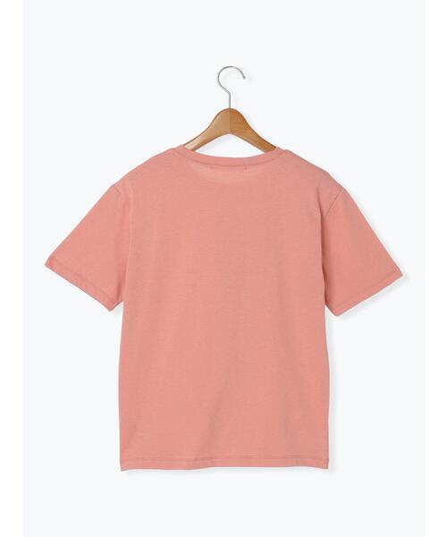 Lugnoncure（ルノンキュール）の「TCロゴプリントTシャツ（Tシャツ/カットソー・レディース・オフホワイト/チャコールグレー/ピンク・F）」の22枚目の写真