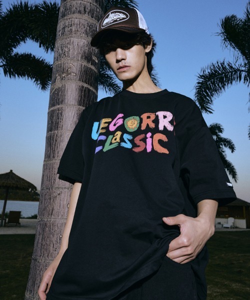 Ressaca(レサーカ)の「オーバーサイズ レインボーロゴバックプリントTシャツ(Tシャツ/カットソー・メンズ・オートミール/ブラック・M/L/XL)」の8枚目の写真
