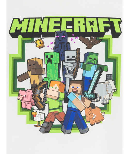 GAP(ギャップ)の「マインクラフト グラフィックTシャツ MINECRAFT(Tシャツ/カットソー・キッズ・ホワイト/ブラック/ブルー・110cm/160cm/120cm/130cm/140cm/150cm)」の9枚目の写真