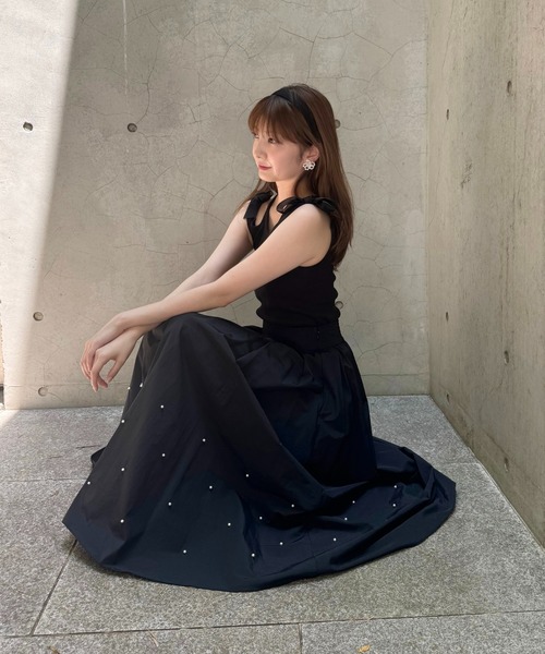 DEICY（デイシー）の「パールギャザースカート（スカート）」 - WEAR 