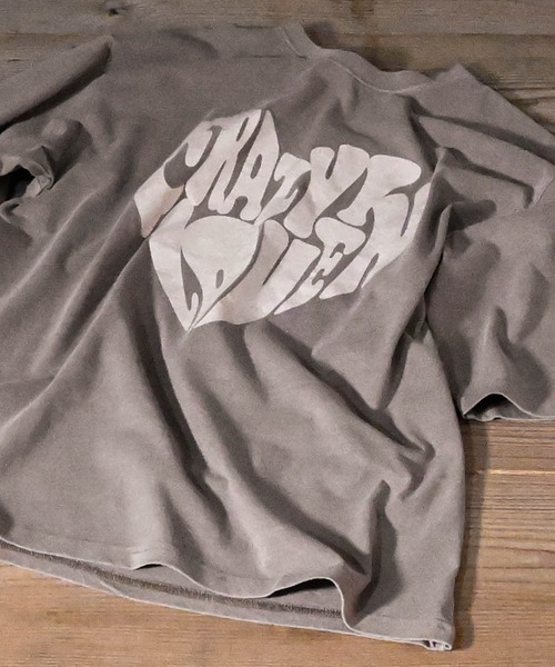 Ritzy（リッツィー）の「16/COTTON 天竺プリントTシャツ レディース メンズ（Tシャツ/カットソー・メンズ・モカ/ブラック/ブラック系その他2/ブラック系その他3/ブラウン系その他3/ブラウン系その他2/ブラック系その他/ブラウン系その他・LARGE/X-LARGE/MEDIUM）」の8枚目の写真