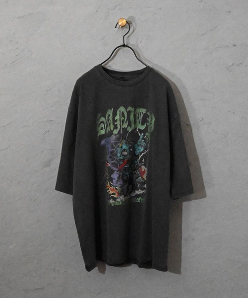 Ritzy（リッツィー）の「16/COTTON 天竺プリントTシャツ レディース メンズ（Tシャツ/カットソー・メンズ・モカ/ブラック/ブラック系その他2/ブラック系その他3/ブラウン系その他3/ブラウン系その他2/ブラック系その他/ブラウン系その他・LARGE/X-LARGE/MEDIUM）」の15枚目の写真