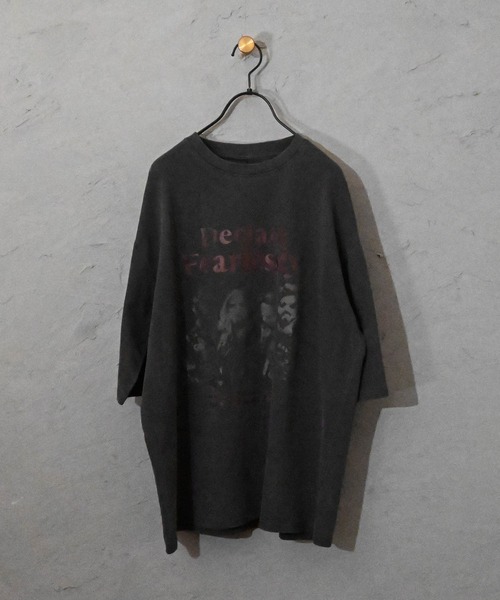 Ritzy（リッツィー）の「16/COTTON 天竺プリントTシャツ レディース メンズ（Tシャツ/カットソー・メンズ・モカ/ブラック/ブラック系その他2/ブラック系その他3/ブラウン系その他3/ブラウン系その他2/ブラック系その他/ブラウン系その他・LARGE/X-LARGE/MEDIUM）」の16枚目の写真