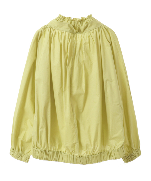 MELROSE claire（メルローズ クレール）の「【ギャザーシルエットがポイントのジップブルゾン】（ブルゾン・レディース・ネイビー/グレイッシュベージュ/イエロー・FREE）」の20枚目の写真