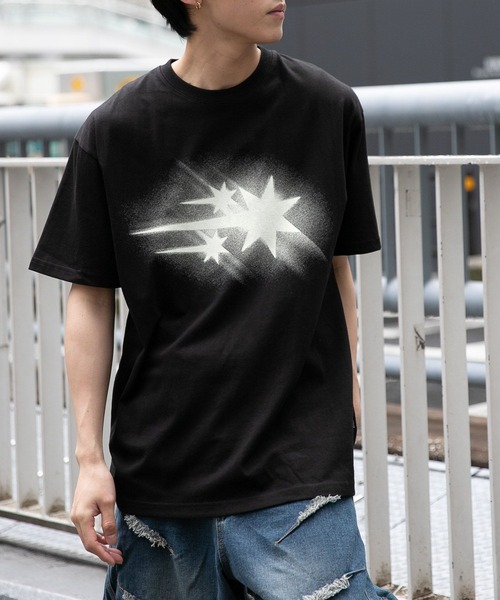 NICE GHOST CLUB(ナイスゴーストクラブ)の「【UNISEX】niceghostclub/MOVINGロゴT 2124388(Tシャツ/カットソー・レディース・ブラック/ホワイト・SMALL/MEDIUM/LARGE)」の5枚目の写真