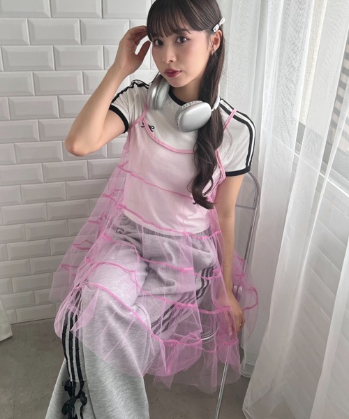 ◆IT MICHAA ボレロ ツイード ミディアム ワンピース STORY 2024年1月号掲載商品］ウォッシャブルサキソニーマキシ