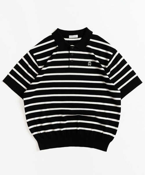 MUHET（ミュエータ）の「アソートニットポロシャツ（ポロシャツ・レディース・ブラック/ベージュ/ネイビー/カーキ/ボルドー・X-LARGE/MEDIUM）」の22枚目の写真