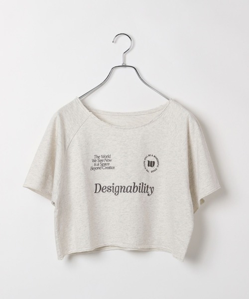 PAGEBOY(ページボーイ)の「ヴィンテージシシュウゲームミニウラケ(Tシャツ/カットソー・レディース・チャコールグレー/グリーン/オートミール・FREE)」の21枚目の写真