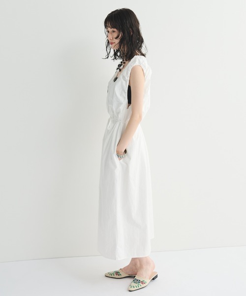 ギャザーショルダーワンピース（ワンピース）｜MERLOT（メルロー）の  