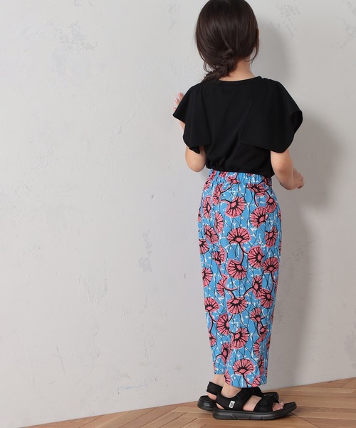 FOUND GOOD（ファウンドグッド）の「K/ソデスクエアNS（Tシャツ/カットソー・キッズ・ブラック/ホワイト系5/オレンジ系5・150cm/140cm/130cm/120cm/110cm）」の9枚目の写真