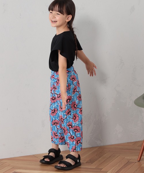 FOUND GOOD（ファウンドグッド）の「K/ソデスクエアNS（Tシャツ/カットソー・キッズ・ブラック/ホワイト系5/オレンジ系5・150cm/140cm/130cm/120cm/110cm）」の10枚目の写真