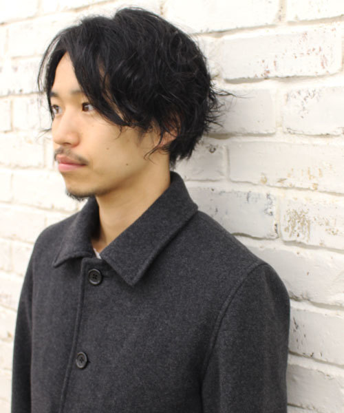 CIAOPANIC（チャオパニック）の「【Ciaopanic】ウールメルトンステンカラーコート（ステンカラーコート・メンズ・チャコールグレー/オリーブ/ネイビー/キャメル・MEDIUM/LARGE）」の6枚目の写真