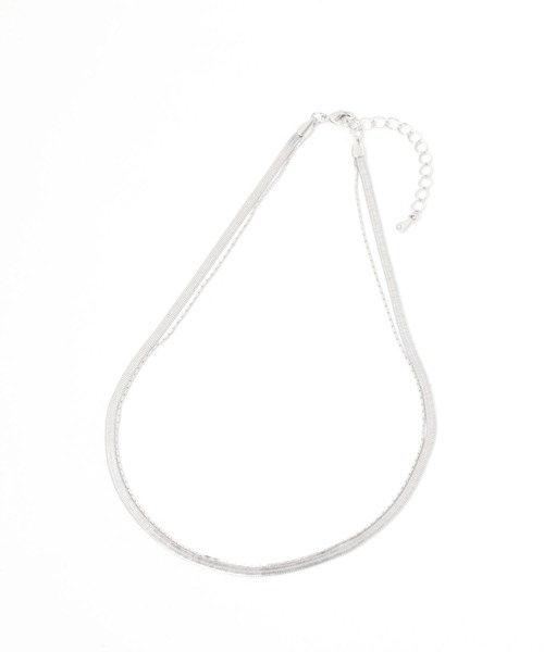 Heather（ヘザー）の「シンプル２連ネックレス　126757（ネックレス・レディース・ゴールド/シルバー・ONE SIZE）」の5枚目の写真