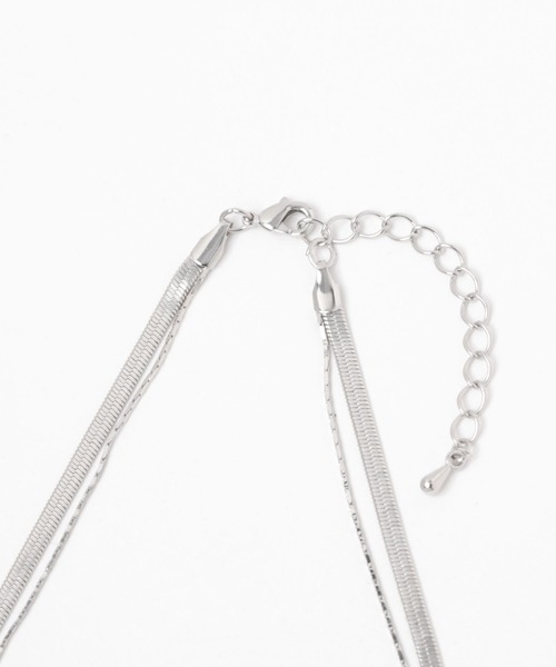 Heather（ヘザー）の「シンプル２連ネックレス　126757（ネックレス・レディース・ゴールド/シルバー・ONE SIZE）」の6枚目の写真