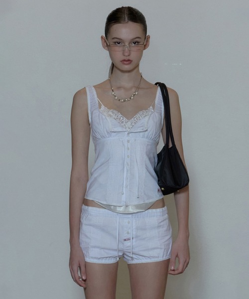 SCULPTOR（スカルプター）の「Pintuck Lounge Sleeveless Top
