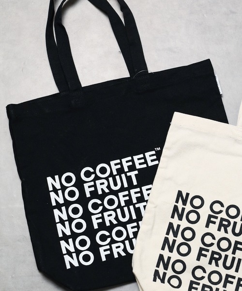 NO COFFEE（ノーコーヒー）の「《FRUIT OF THE LOOM x NO COFFEE》トートバッグ（トートバッグ・レディース・ホワイト系その他/ブラック系その他/ホワイト系その他2/ブラック系その他2/ブラック系その他3・FREE）」の4枚目の写真