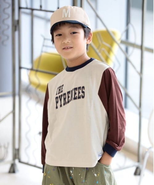 BEAMS mini(ビームスミニ)の「BEAMS mini / アルファベット ワッペン ツイルキャップ 2024FW(キャップ・キッズ・その他/ネイビー/ピンク/グリーン・F(52~54㎝))」の6枚目の写真