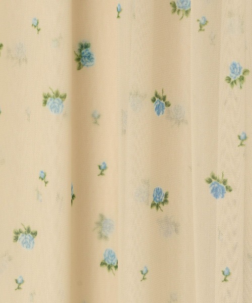 yuw（ユウ）の「フラワーチュールパンツ 131383（その他パンツ・レディース・ブラック/ベージュ・FREE）」の13枚目の写真