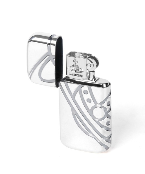 Vivienne Westwood ACCESSORIES（ヴィヴィアンウエストウッドアクセサリー）の「BIG ORB オイルライター【859936 5317ER】（アッシュトレイ/ライター・メンズ・シルバー・FREE）」の4枚目の写真