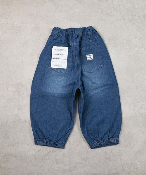 Life Support Products（ライフサポートプロダクツ）の「コクーンデニムパンツ（デニムパンツ・キッズ・ブラック/ネイビー・80/90/95/100/110/120/130/140/150）」の21枚目の写真