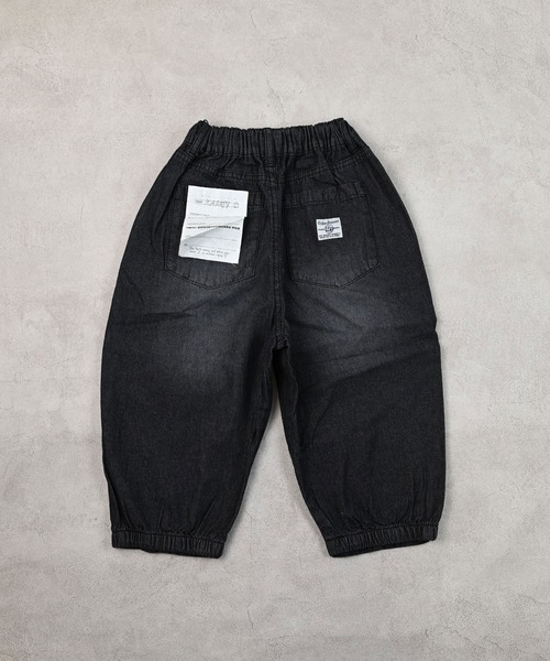 Life Support Products（ライフサポートプロダクツ）の「コクーンデニムパンツ（デニムパンツ・キッズ・ブラック/ネイビー・80/90/95/100/110/120/130/140/150）」の19枚目の写真