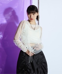 Drawstring セットシアートップス