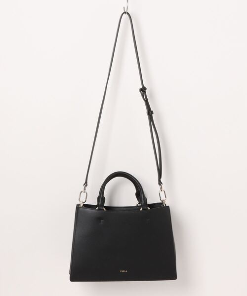 FURLA(フルラ)の「FURLA NUVOLA M TOTE(ボストンバッグ・レディース・ブラック・ONE SIZE)」の6枚目の写真