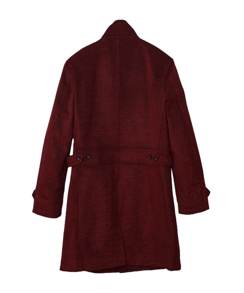 TORNADO MART（トルネードマート）の「ZERO by TORNADO MART∴バイヤスモールスタンドコート（ダウンジャケット/コート・メンズ・ブルー/ワイン/ブラック/ホワイト・LL/L/M/XXL）」の19枚目の写真