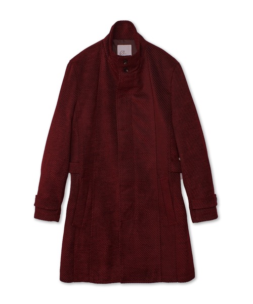 TORNADO MART（トルネードマート）の「ZERO by TORNADO MART∴バイヤスモールスタンドコート（ダウンジャケット/コート・メンズ・ブルー/ワイン/ブラック/ホワイト・LL/L/M/XXL）」の18枚目の写真