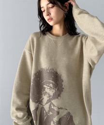 大胆なグラフィックで唯一無二のスタイルに。ヴィンテージグラフィックニット