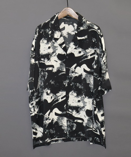LUXSTYLE(ラグスタイル)の「総柄プリント開襟半袖シャツ(シャツ/ブラウス・メンズ・A/B/C/D/E/G/H/I/J/K/L/F/S/T/P/M/N/O/R/その他11/その他16/その他15/その他17/その他18/その他12/その他8/その他10/その他14/その他9/その他19/その他13・M/L)」の7枚目の写真