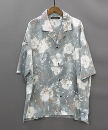 LUXSTYLE（ラグスタイル）の「総柄プリント開襟半袖シャツ（シャツ/ブラウス）」