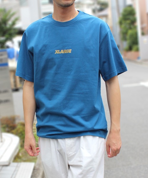 【セール】【XLARGE】エクストララージ S/S TEE STANDARD LOGO 半袖 Tシャツ 101212011002（Tシャツ/カットソー）｜XLARGE（エクストララージ）