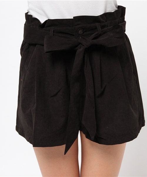 VENCEEXCHANGE（ヴァンスエクスチェンジ）の「T/Nピーチキュロット（その他パンツ・レディース・ブラック/ライトブラウン・MEDIUM）」の6枚目の写真